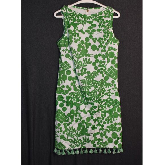 Trina Turk Dresses & Skirts - Trina Turk Women's 8 Encantader Shift Dress Green Plant Pattern Floral